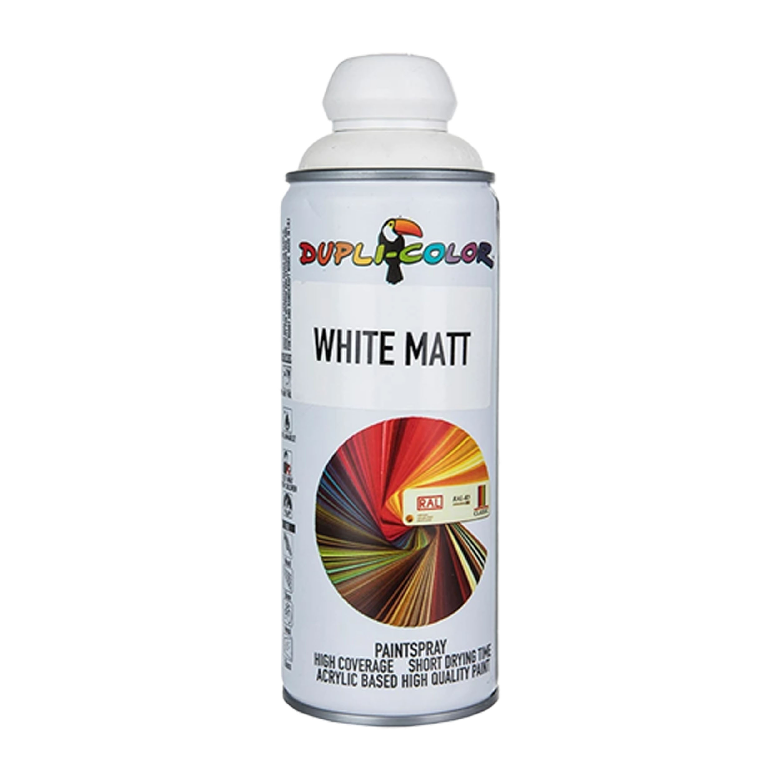 اسپری رنگ سفید مات دوپلی کالر مدل WHITE MATT حجم 400 میلی لیتر