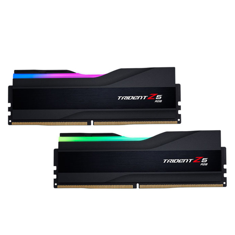 رم دسکتاپ DDR5 دوکاناله 5600 مگاهرتز CL30 جی اسکیل مدل TRIDENT Z5 RGB Black ظرفیت 64 گیگابایت