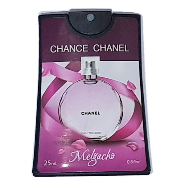 عطر جیبی زنانه ملگاچو مدل Chance Chanel حجم 25 میلی لیتر