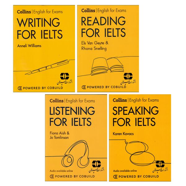 کتاب Collins English For Exam Skills For IELTS Second Edition اثر جمعی از نویسندگان انتشارات سپاهان چهار جلدی