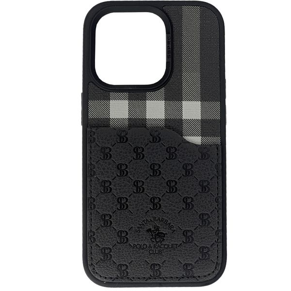 کاور سانتا باربارا مدل Leather-02 مناسب برای گوشی موبایل اپل Iphone 13pro