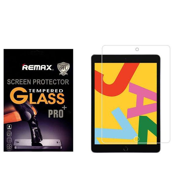 محافظ صفحه نمایش شیشه ای ریمکس مدل HMG مناسب برای تبلت اپل Ipad 7 10.2 Inch