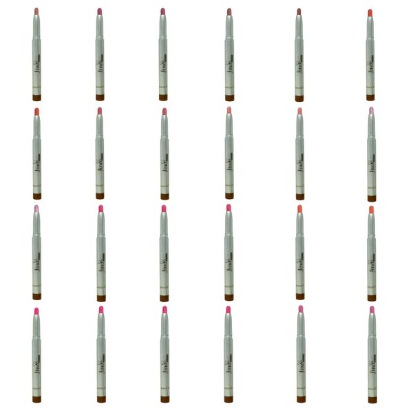 رژ لب مدادی ژینو مدل JI مجموعه 12 عددی