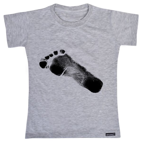 تی شرت آستین کوتاه دخترانه 27 مدل Footprint کد MH893