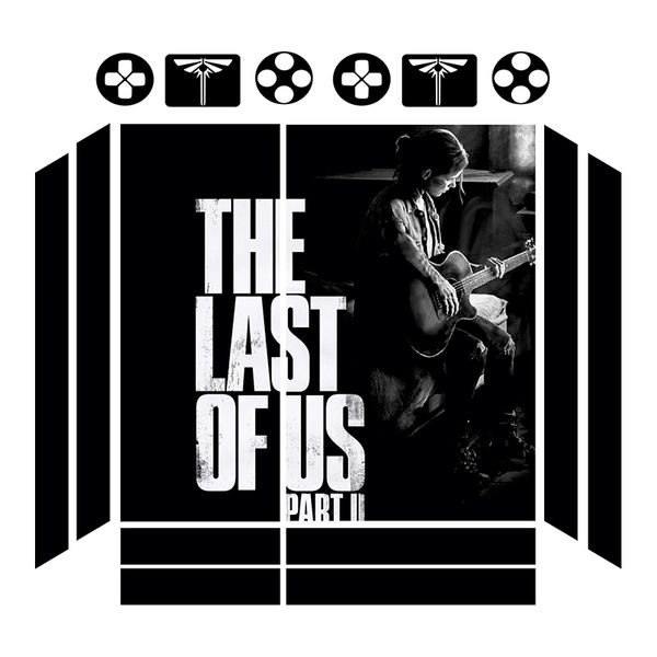  برچسب پلی استیشن 4 فت توییجین وموییجین مدل last of us 01 مجموعه 16 عددی 