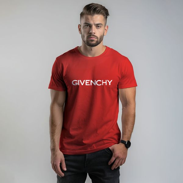 تی شرت آستین کوتاه مردانه مدل C14030218e رنگ قرمز