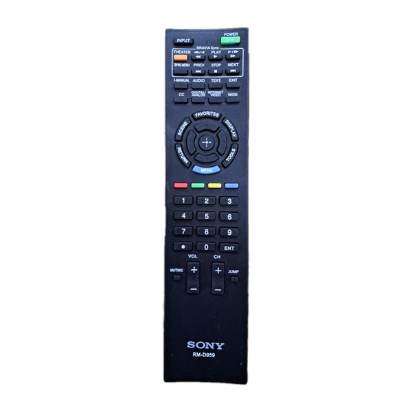 ریموت کنترل تلویزیون سونی مدل RM-D959 کد p98