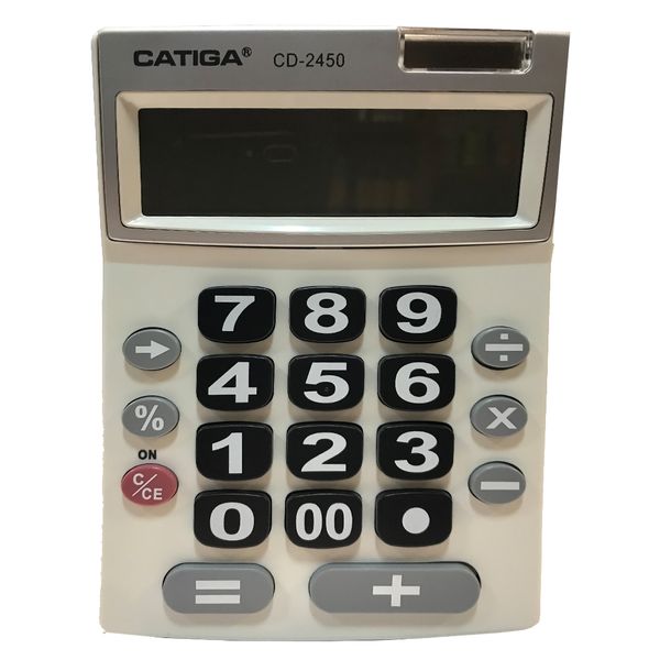 ماشین حساب کاتیگا مدل CD-2450 کد 120263