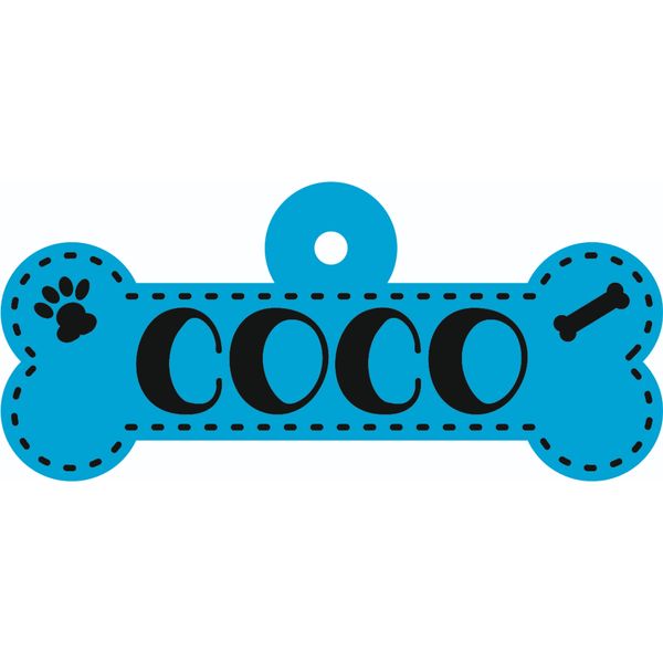 پلاک شناسایی سگ مدل coco