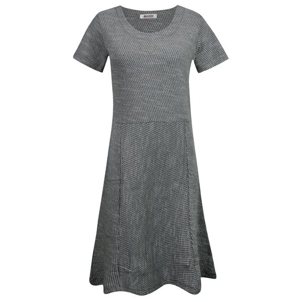 پیراهن زنانه کوزا مدل 9191 -4 رنگ خاکستری روشن