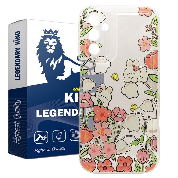 کاور لجندری کینگ طرح khargoshwhite مناسب برای گوشی موبایل سامسونگ Galaxy A54 5G