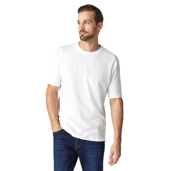 تی شرت آستین کوتاه مردانه ماچینیست مدل Basic رنگ سفید