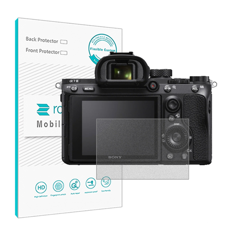محافظ صفحه نمایش دوربین مات راک اسپیس مدل HyMTT مناسب برای دوربین عکاسی سونی A7 III