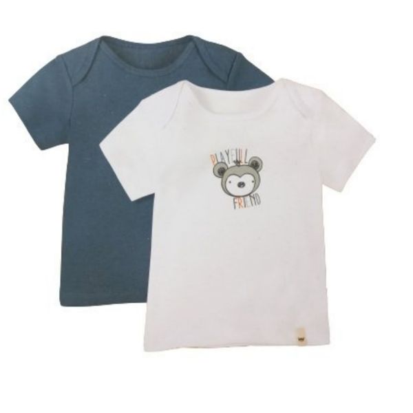 تی شرت نوزادی کونیبو مدل ger493 مجموعه 2 عددی