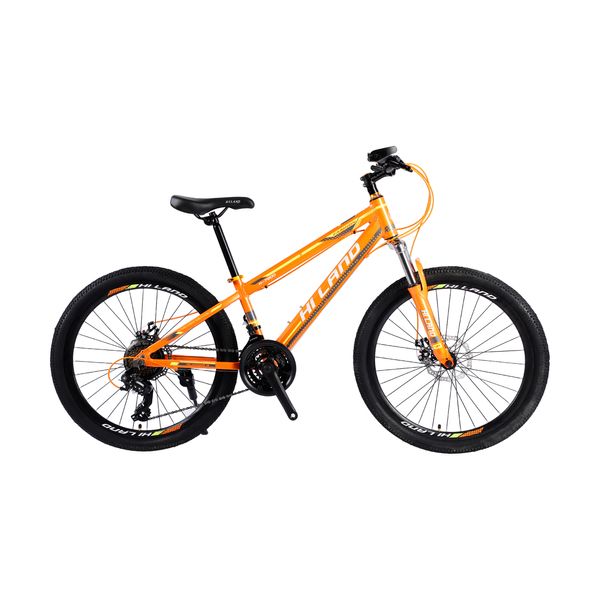 دوچرخه کوهستان هایلند مدل آلومنیوم سایز 20 رنگ نارنجی