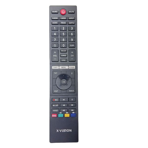 ریموت کنترل تلویزیون ایکس ویژن مدل ak987654321