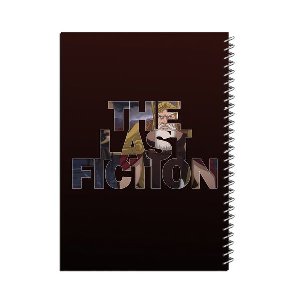 دفتر مشق 80 برگ انتشارات هورخش استودیو طرح The Last Fiction