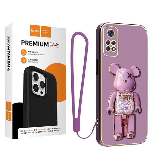 کاور موفی مدل Color Bear Strap مناسب برای گوشی موبایل شیائومی Redmi Note 12 Pro 4G/ Redmi Note 11 Pro 4G به همراه بند
