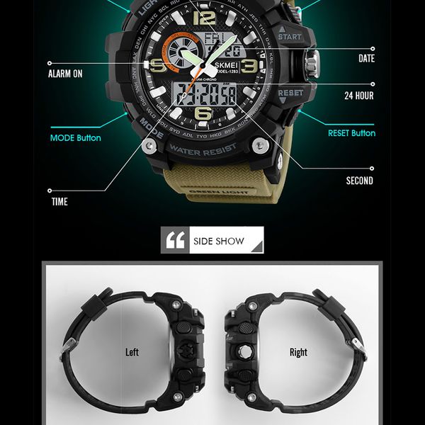 ساعت مچی دیجیتال اسکمی مدل S-1283