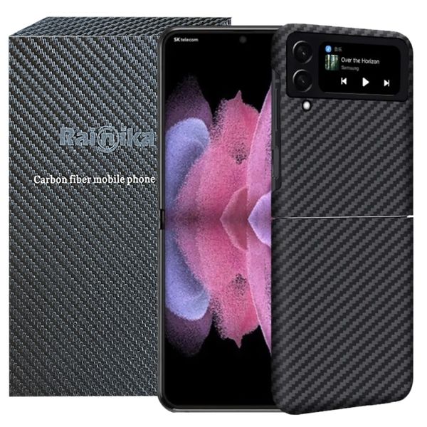 کاور رینیکا مدل  Carbon Fiber Flip4 مناسب برای گوشی موبایل سامسونگ Galaxy Z Flip 4