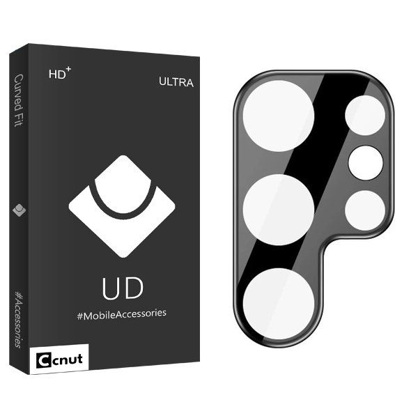محافظ لنز گوشی کوکونات مدل UDB 3D مناسب برای گوشی موبایل سامسونگ Galaxy S24 Ultra