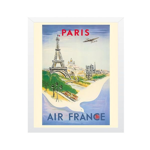 تابلو مدل چاپ پاریس با هنر برج ایفل