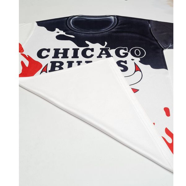 ست تی شرت و تاپ ورزشی پسرانه طرح CHICAGO BULLS کد CH01 مجموعه 2 عددی
