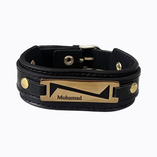 دستبند مردانه طرح اسم محمد