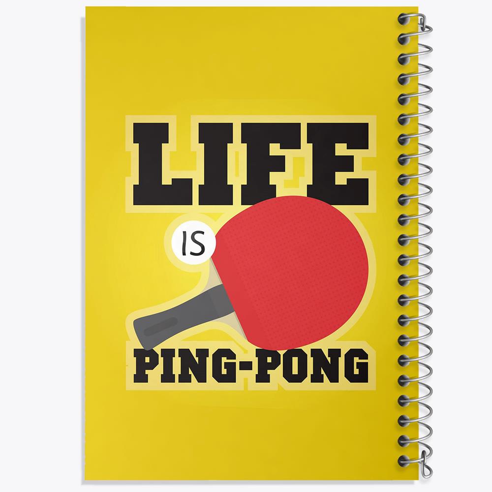 دفتر لیست خرید 50 برگ خندالو طرح پینگ پنگ Ping Pong کد 27989