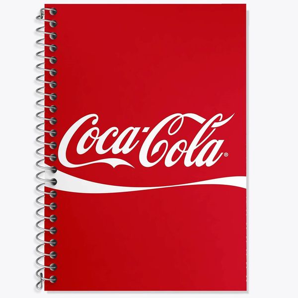 دفتر لغت 50 برگ خندالو مدل کوکاکولا Coca-Cola کد 6205