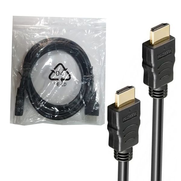 کابل HDMI مدل 4k طول 1.5 متر بسته دو عددی
