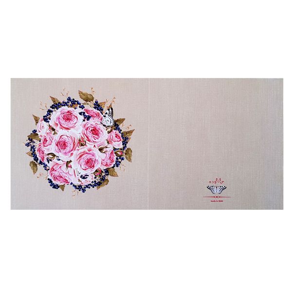 کارت پستال ستوده مدل گلهای رز 03