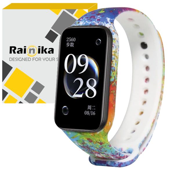 بند رینیکا مدل 8 Full Color 8 Active مناسب برای ساعت هوشمند شیائومی Mi Band 8 Active