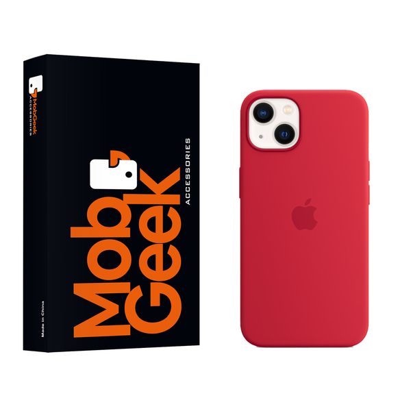 کاور موبگیک مدل سیلیکونی مناسب برای گوشی موبایل اپل iphone 13