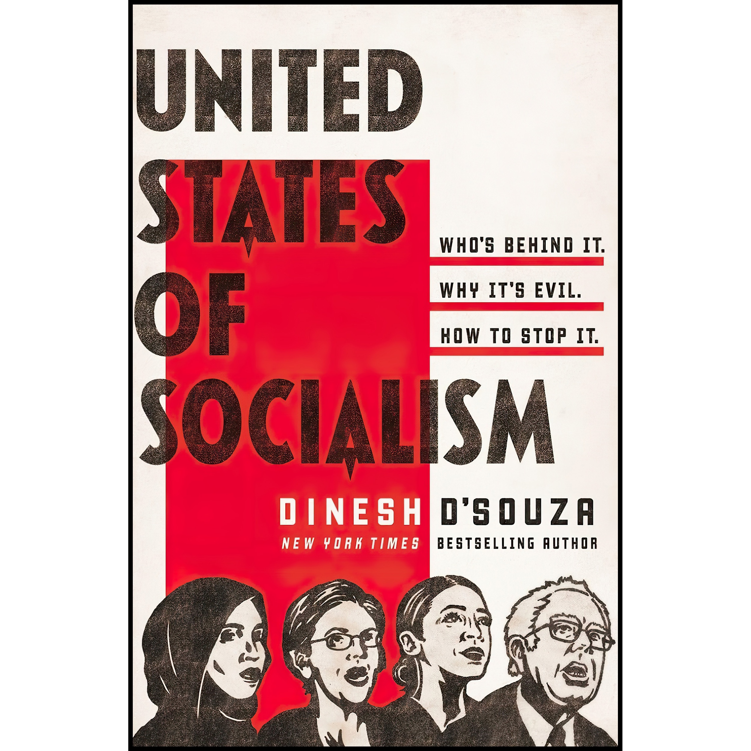 کتاب United States of Socialism اثر Dinesh DSouza انتشارات مک میلان