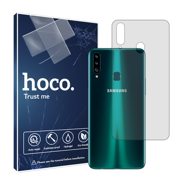 محافظ پشت گوشی شفاف  هوکو مدل HyELG مناسب برای گوشی موبایل سامسونگ Galaxy A 20s