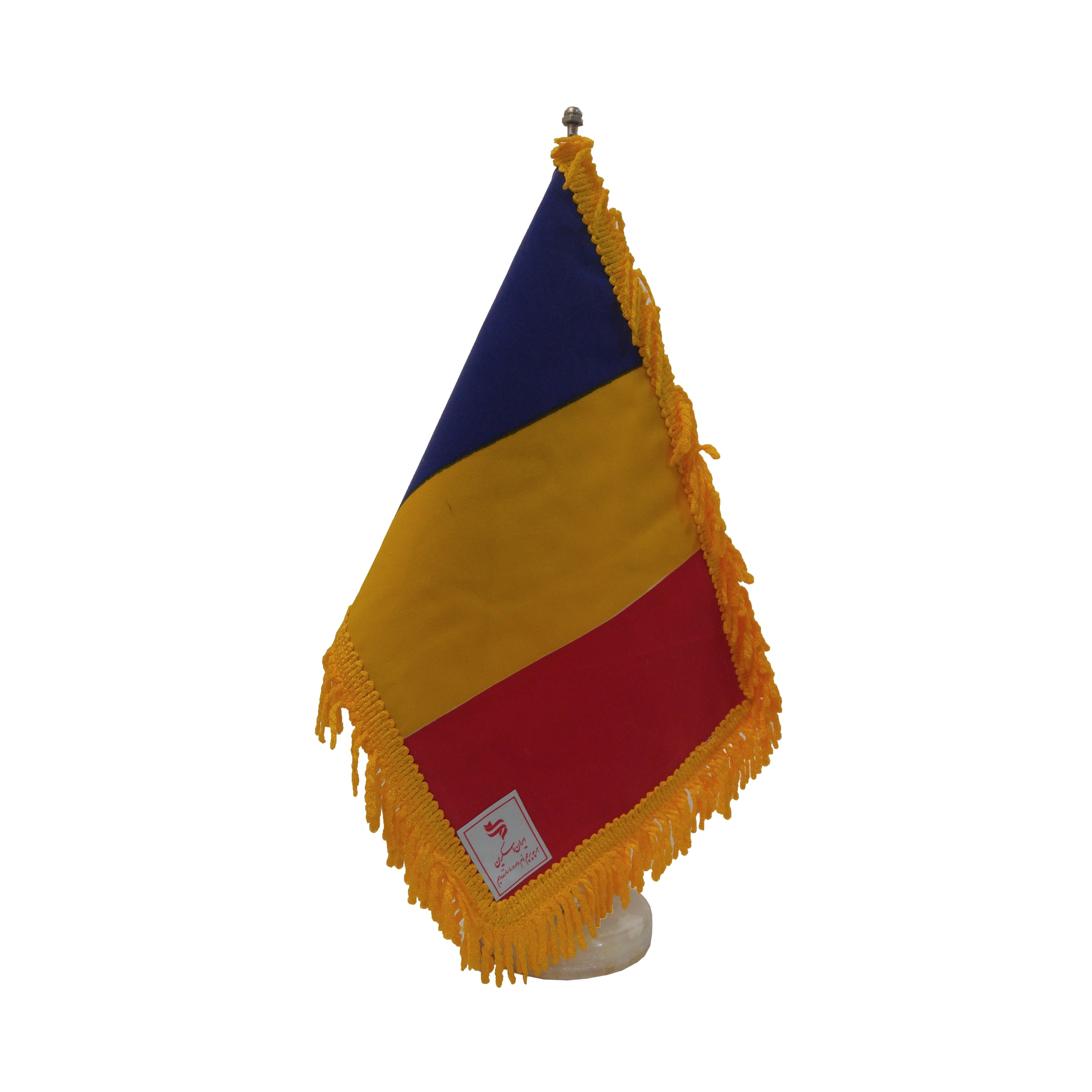 پرچم رومیزی ایران اسکرین طرح پرچم رومانی مدل 20476