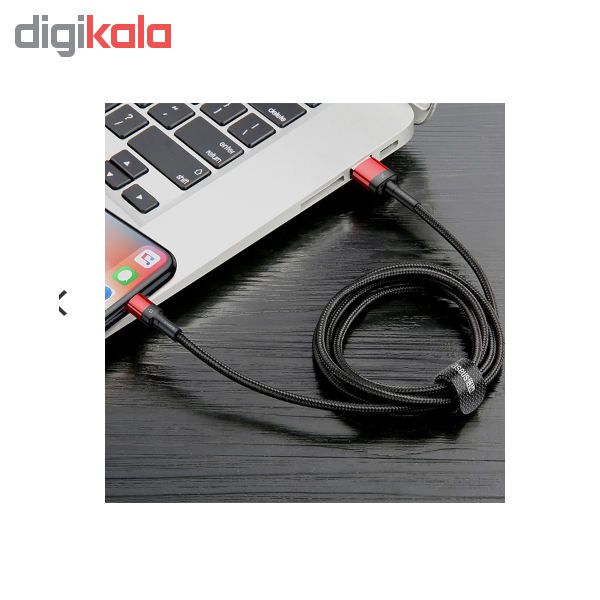 کابل تبدیل USB به لایتنینگ باسئوس مدل CALKLF-GG1 Cafule Special Edition طول 1 متر