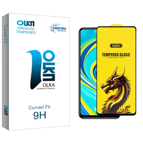 محافظ صفحه نمایش کولینگ مدل Olka Y-Horo مناسب برای گوشی موبایل شیائومی Redmi Note 9s