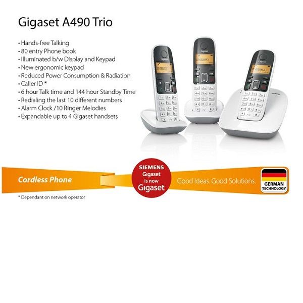 تلفن گیگاست مدل A490 TRIO