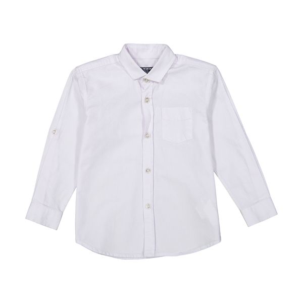 پیراهن نوزادی پسرانه ال سی وایکیکی مدل 9SN358Z4-JYX-BRILLIANTWHITE