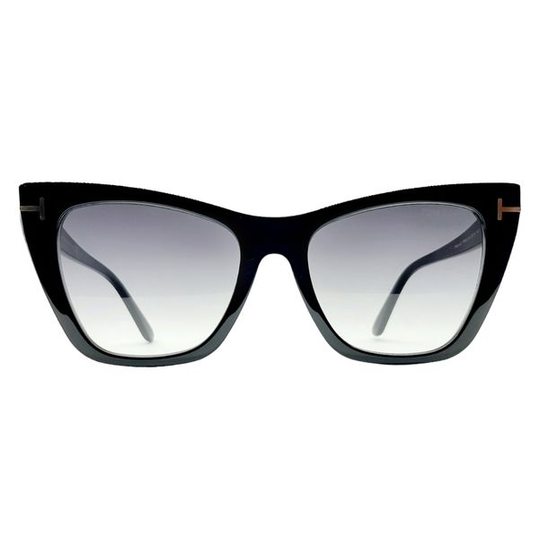 عینک آفتابی زنانه تام فورد مدل POPPY02-TF846-01a