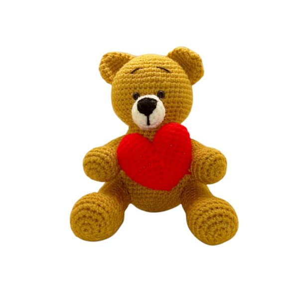 عروسک بافتنی مدل خرس کد 15