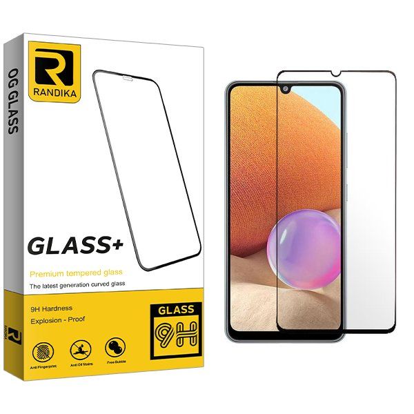 محافظ صفحه نمایش شیشه ای راندیکا مدل RK Full مناسب برای گوشی موبایل سامسونگ Galaxy A32 4G