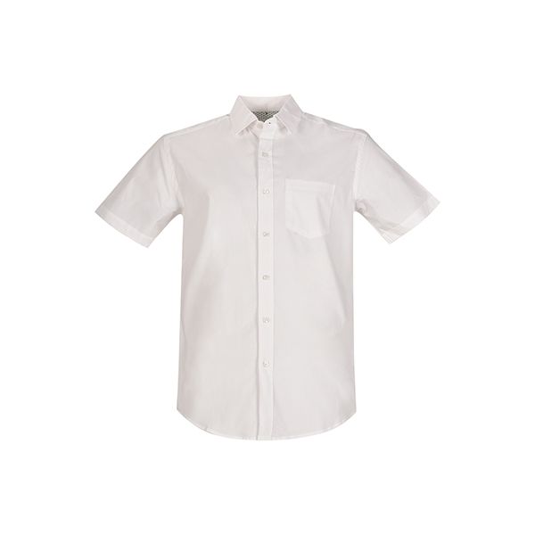 پیراهن آستین کوتاه مردانه بادی اسپینر مدل 3998 کد 1 رنگ سفید