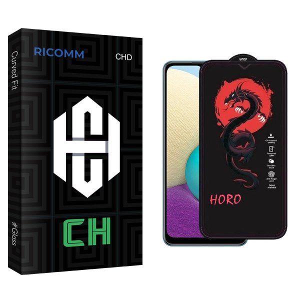 محافظ صفحه نمایش ریکام مدل CH Horo مناسب برای گوشی موبایل سامسونگ galaxy a02