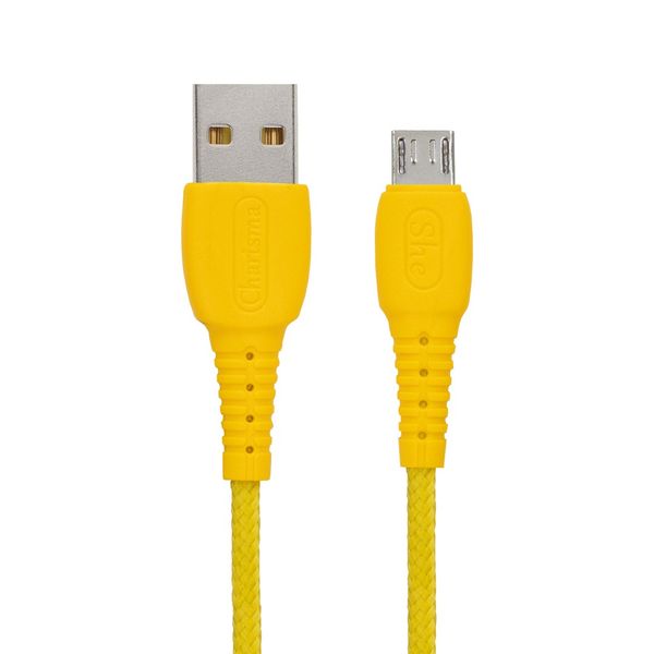 کابل تبدیل USB به MICROUSB  شی کاریزما مدل سهیل طول 1.2 متر