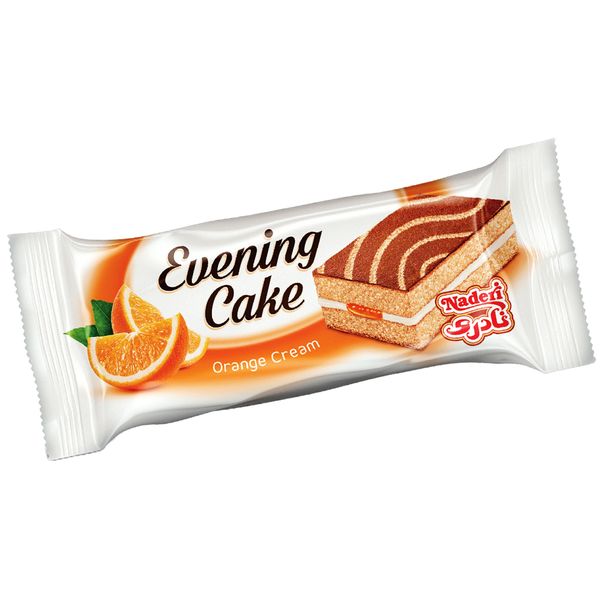 کیک عصرانه پرتقالی نادری - 45 گرم