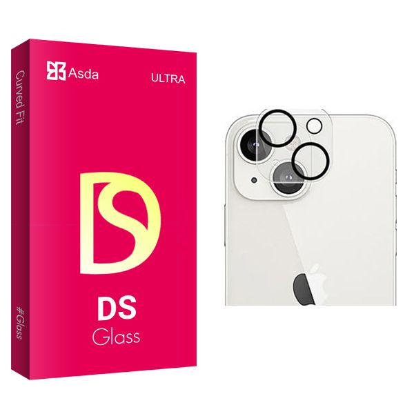 محافظ لنز دوربین آسدا مدل DS Glass FLL مناسب برای گوشی موبایل اپل iPhone 13 mini