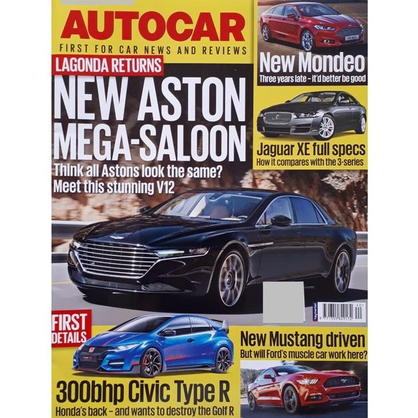 مجله Autocar اكتبر 2014